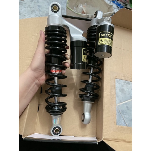 Phuộc nitron bình dầu gắn xe dream wave sirius taurus axelo elegant cub chaly future cafe