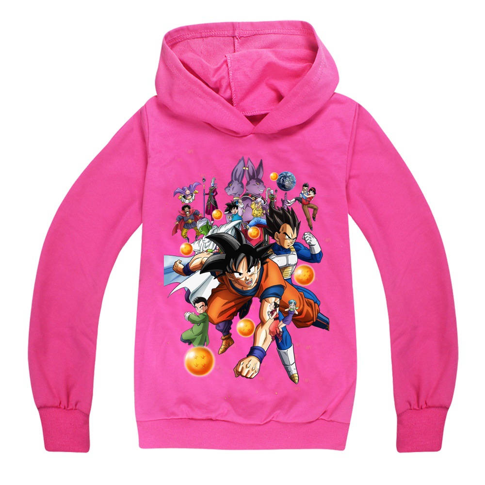 Áo Hoodie In Họa Tiết Hoạt Hình Dragon Ball Thời Trang 2020 Cho Bé | BigBuy360 - bigbuy360.vn