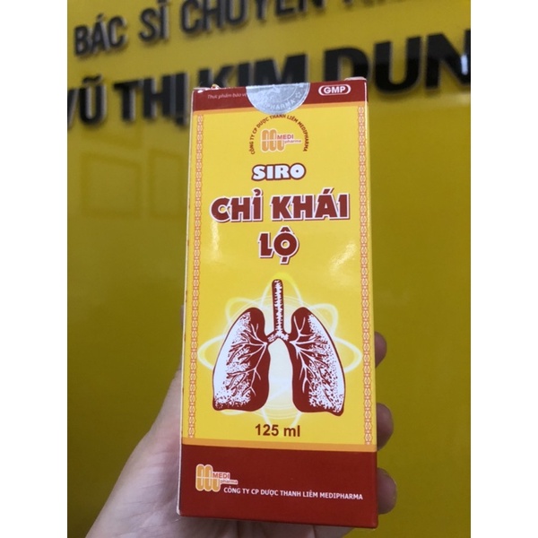 Siro bổ phế Chỉ khái lộ