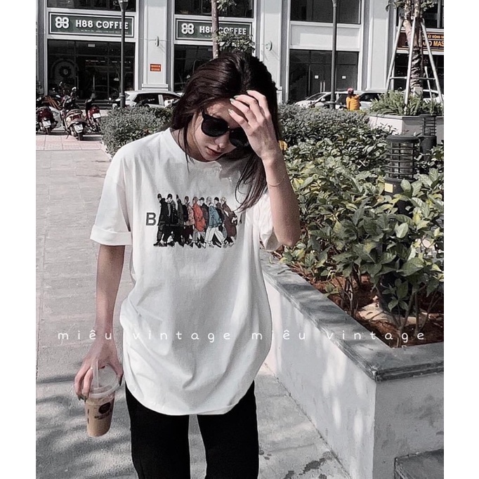 [RẺ VÔ ĐỊCH] Áo Thun Tay Lỡ  Nam Nữ, Áo Phông Tay Lỡ Unisex in Doremon đáng yêu