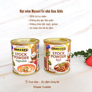 Hạt nêm Massel Úc cho bé ăn dặm