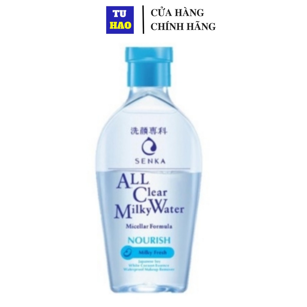 Nước Sữa Tẩy Trang 2 lớp Senka A.L.L. Clear Milky Water 230ml - Từ Hảo