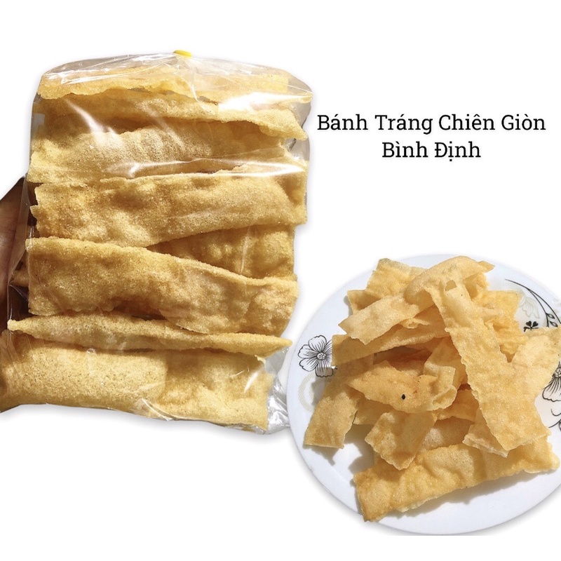 3 Bịch Bánh Tráng Chiên Giòn Bình Định