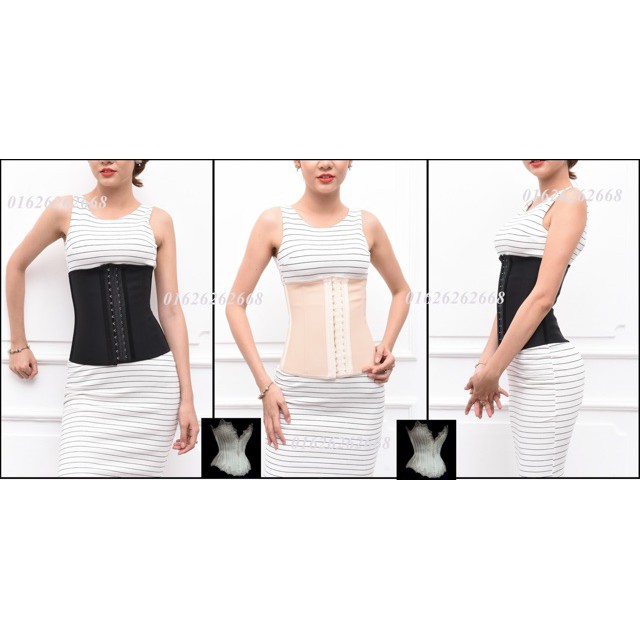 Đai nịt bụng latex 9 xương dài 25 cm | BigBuy360 - bigbuy360.vn