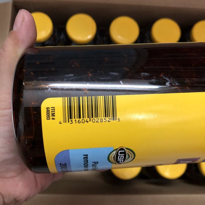 Viên Uống Dầu Cá Nature Made FISH OIL, hỗ trợ sức khỏe tim mạch, 200 viên