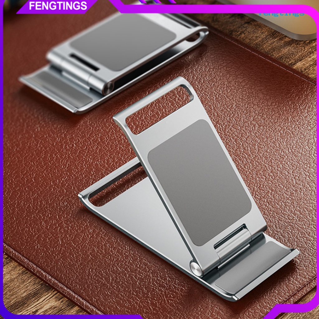 Giá Đỡ Điện Thoại/Máy Tính Bảng Siêu Mỏng Có Thể Gập Lại Tiện Dụng Cho Gia Đình f1