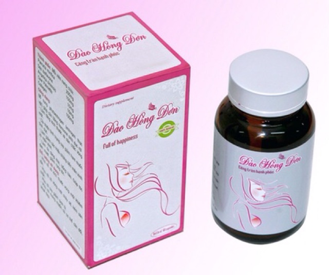 ĐÀO HỒNG ĐƠN (hộp &gt; 60viên)