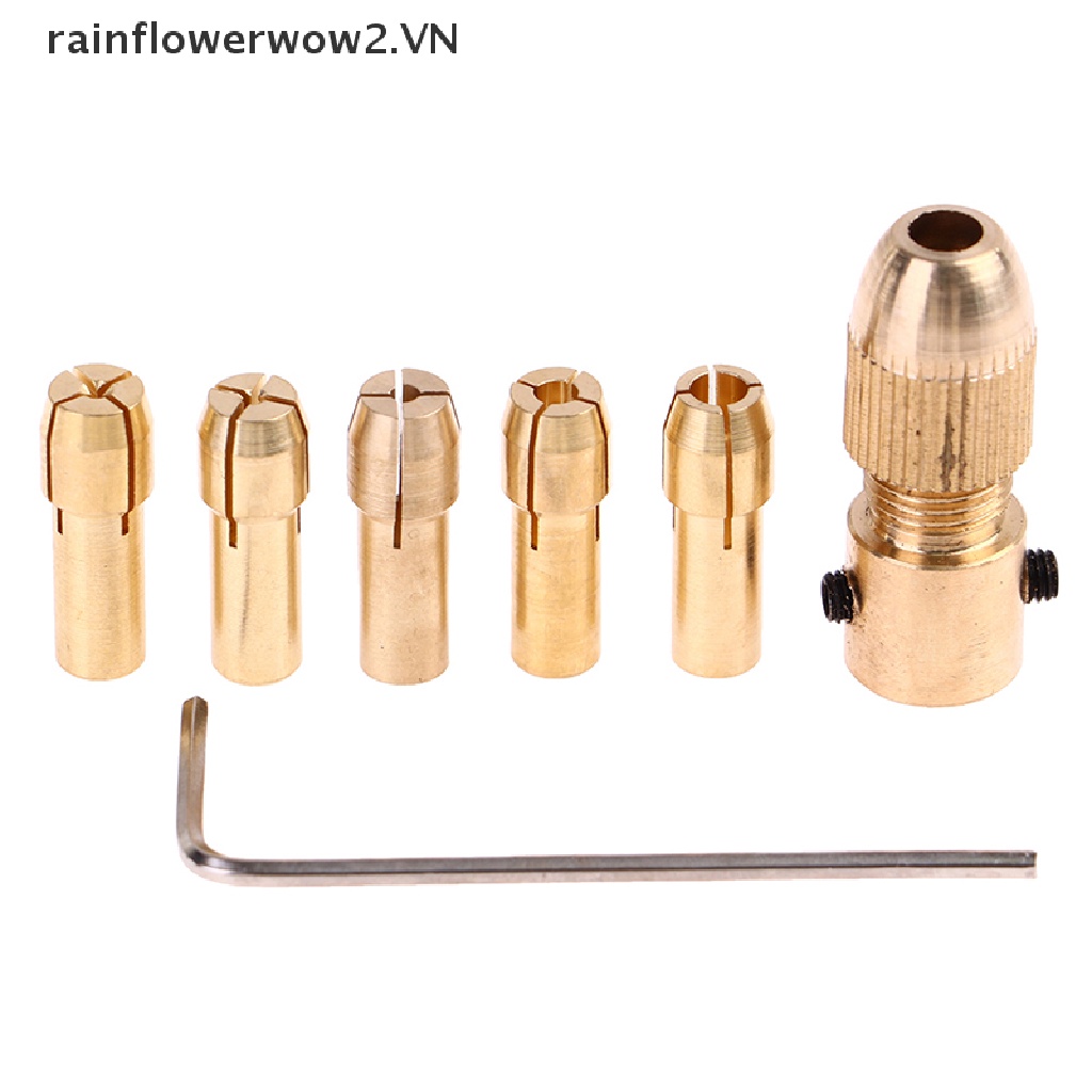 Đầu kẹp mũi khoan điện bằng đồng thau mini