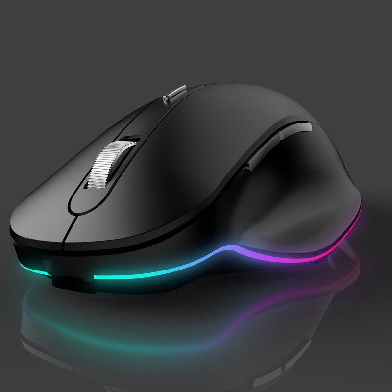 Chuột 6D gaming R8 1620 led RGB dây bọc dù chống nhiễu - DPI lên đến 7200 (Đen) Phụ kiện 1986