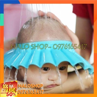 Nón tắm em bé khỏi ướt mặt và ngộp