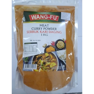 Bột Cà Ri Thịt Wang Fu Malaysia 1kg/ Meat Curry Powder/ Bột Cari Malaysia - Nhập Khẩu Malaysia