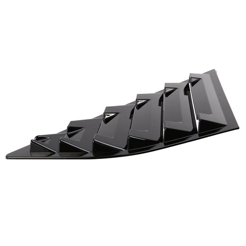 Nắp cửa sổ bên hông ô tô Kính chắn gió cho Ford Focus ST MK3 Hatchback 2012-2018 Màu đen sáng