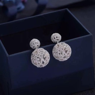 Bông tai đá Dior