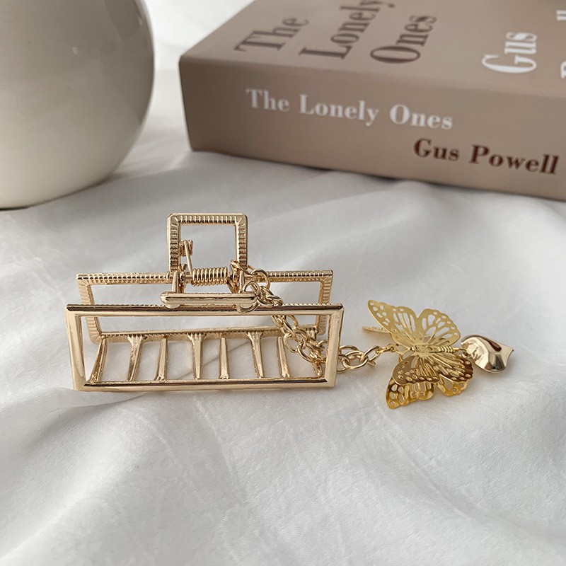 Kẹp tóc kim loại thời trang - UniLabel