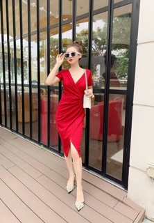 Váy rúm eo nữ