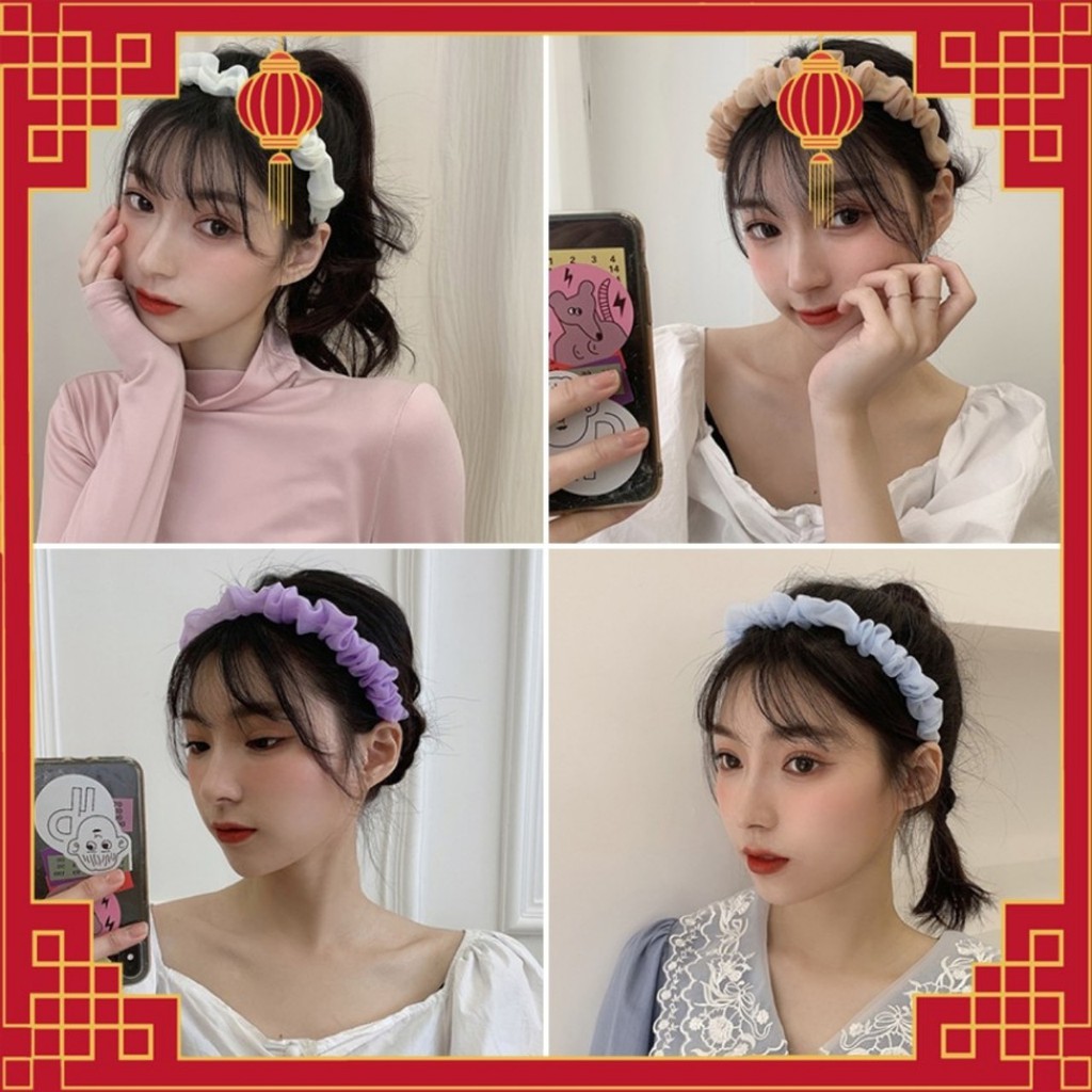 CÀI BỜM VON NHÚN, PHỤ KIỆN KẸP TÓC HÀN QUỐC Ulzzang - Selenshop