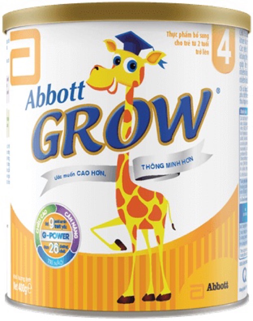 {Chính Hãng}Sữa Bột Abbott Grow 1, 2, 3, 4, 3+, 6+ 850gram