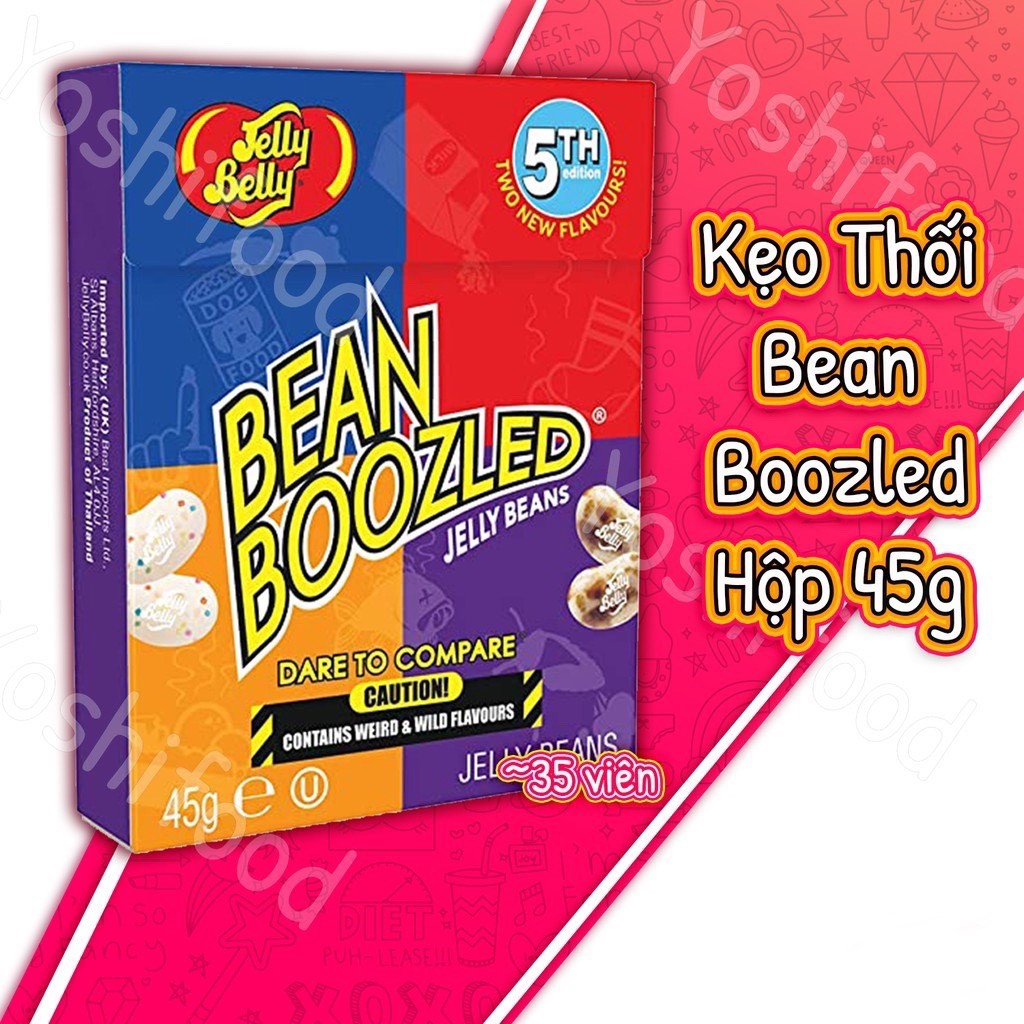 Kẹo thối Bean Boozled Hộp May Rủi 100G hàng chính hãng Mỹ