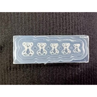 Khuôn gấu silicon