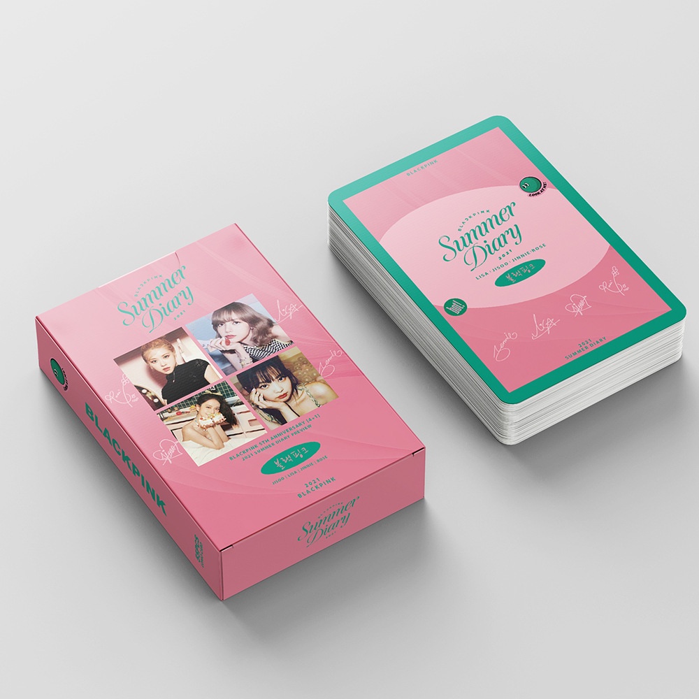 Bộ 54 Ảnh Thẻ Lomo Nhóm Nhạc Blackpink Dùng Để Sưu Tầm