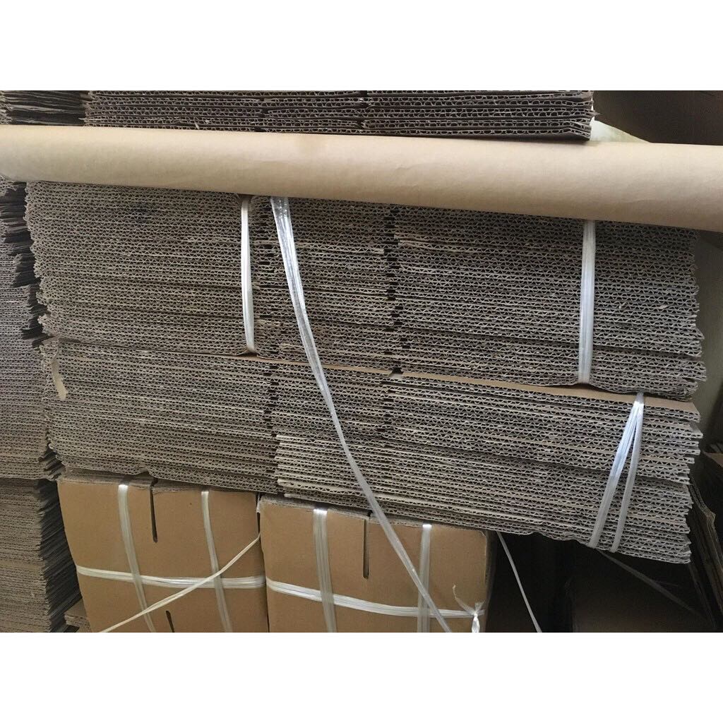 Combo 100 thùng 30x20x15 carton đóng hàng, hộp thùng giấy ship hàng dày, cứng cáp