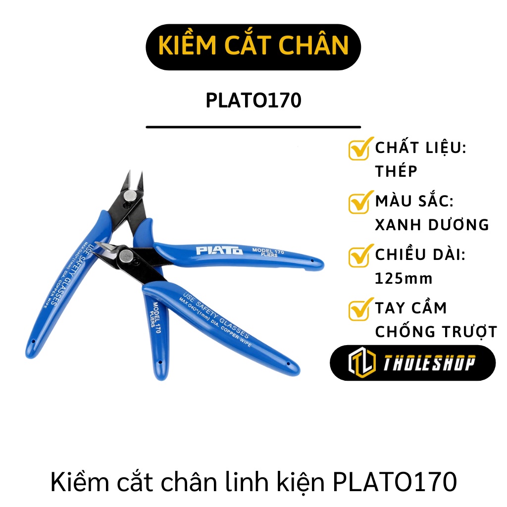 Kìm Cắt Linh Kiện Điện Tử - Kìm Cắt Chuyên Dụng, Cắt Chân Linh Kiện Nhanh Chóng 7400