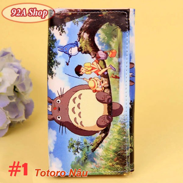 [VÍ DÀI] VÍ HOẠT HÌNH TOTORO SIÊU CUTE CHO DÂN TEEN