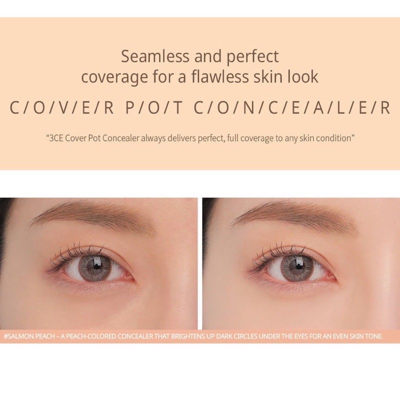 KEM CHE KHUYẾT ĐIỂM STYLENANDA 3CE COVER POT CONCEALER | BigBuy360 - bigbuy360.vn