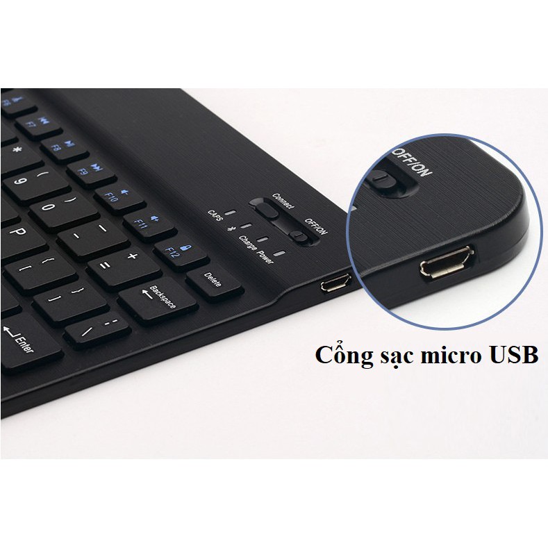 Bàn phím Bluetooth❤️FREESHIP❤️Bàn phím không dây mini siêu tiện lợi - Bàn phím máy tính dùng cho Ipad F8S