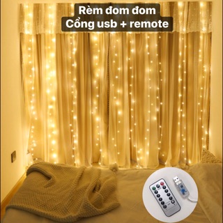 ĐÈN RÈM ĐOM ĐÓM + REMOTE