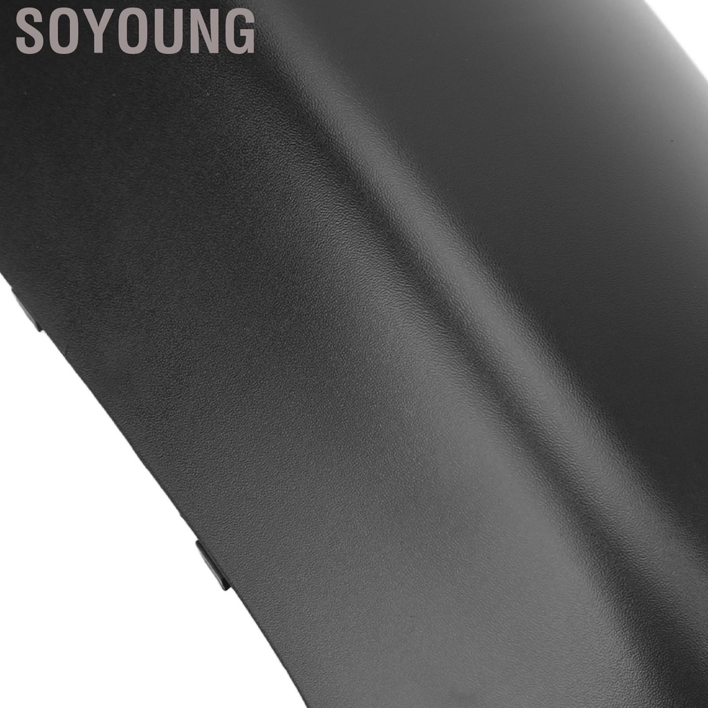 Soyoung Door Rear View Mirror Cover Left Right Side ABS Black Wing Cap Replacement for Nissan Qashqai J10 2007‑2014