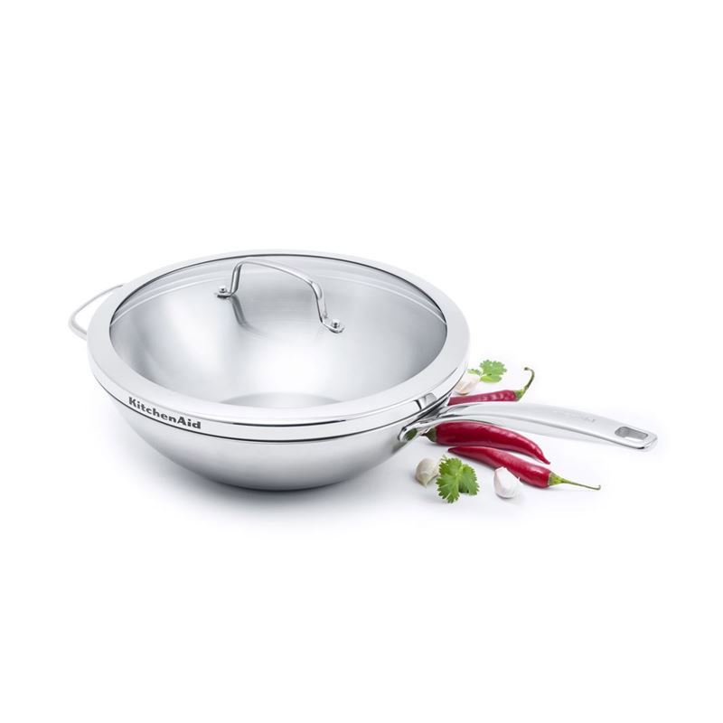 [Mã LT200 giảm 200K đơn 699K] KitchenAid - Chảo Wok - 30cm