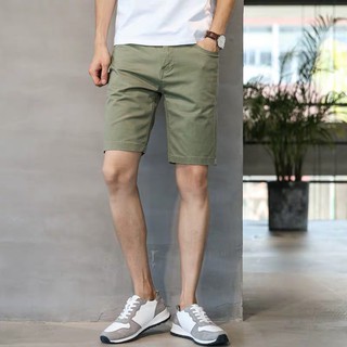 Quần SHORT NAM  Kaki Co Dãn