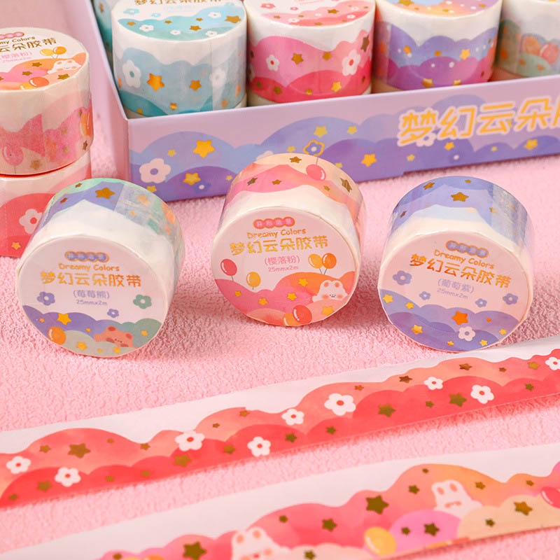 Băng Keo Washi Dễ Thương Dùng Trang Trí DIY