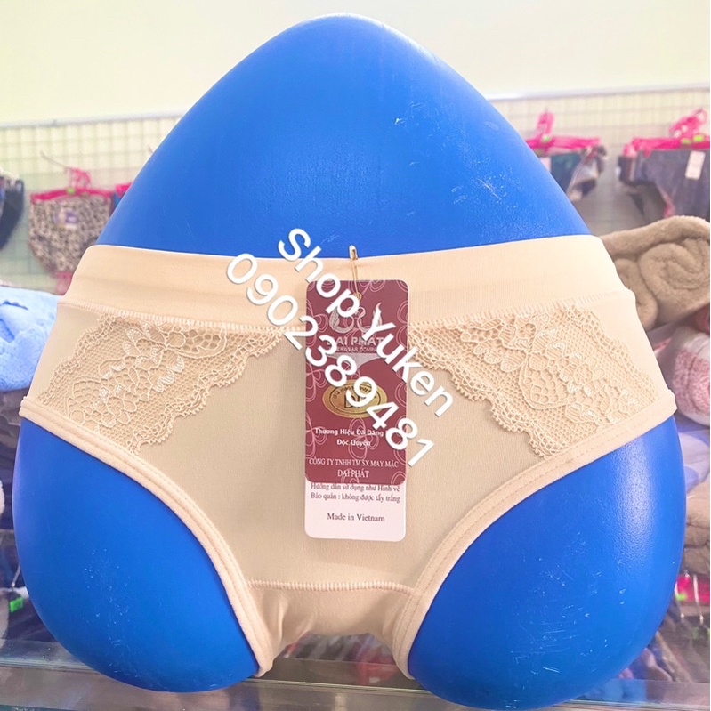 Hàng Việt Nam Combo 5 Quần Lót Nữ, Quần Lót Thun Lạnh Phối Ren Dành Cho Nữ Size 35-67kg
