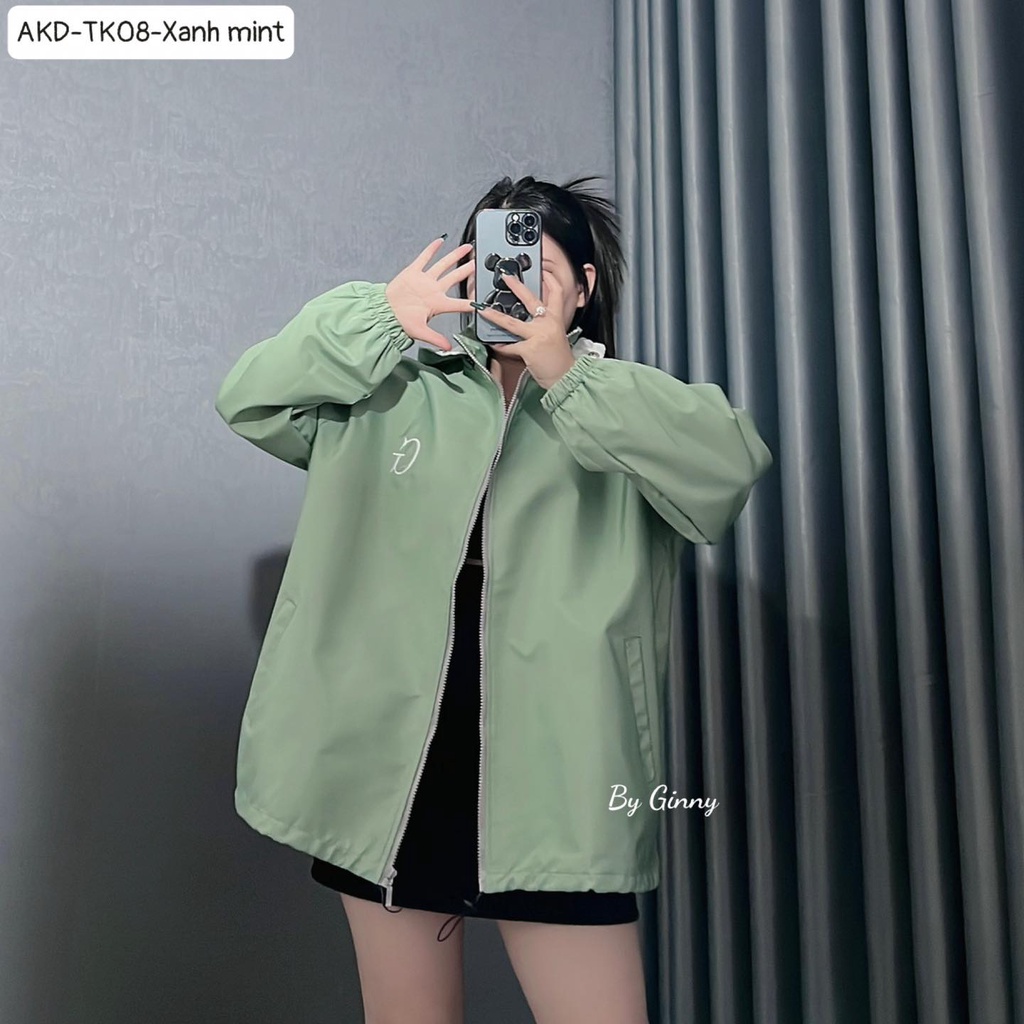 Áo khoác dù nón rời Ginny TK-08 Trendy Chống Nắng By Ginny | GinHouse Shop