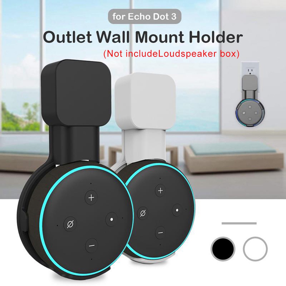 Giá đỡ gắn tường tiết kiệm không gian cho loa thông minh Amazon Alexa Echo Dot