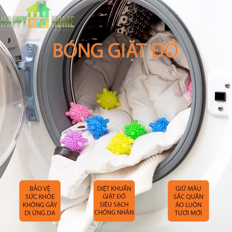 Bóng Giặt Nhím Cầu Gai Giặt Đồ Máy Giặt Siêu Sạch