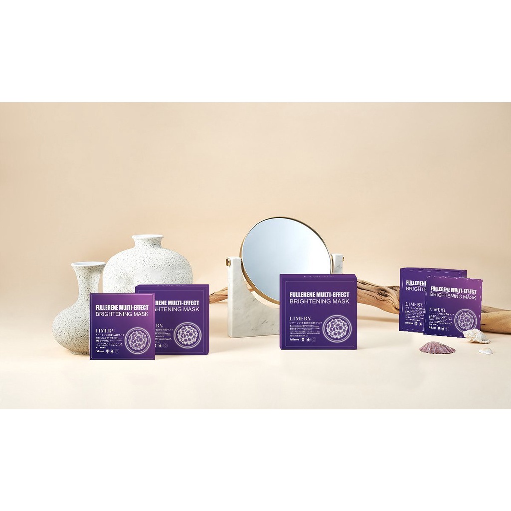 Mặt Nạ Giấy Dưỡng Da C60 Limery Fullerene Multi-Effect Brightening Mask