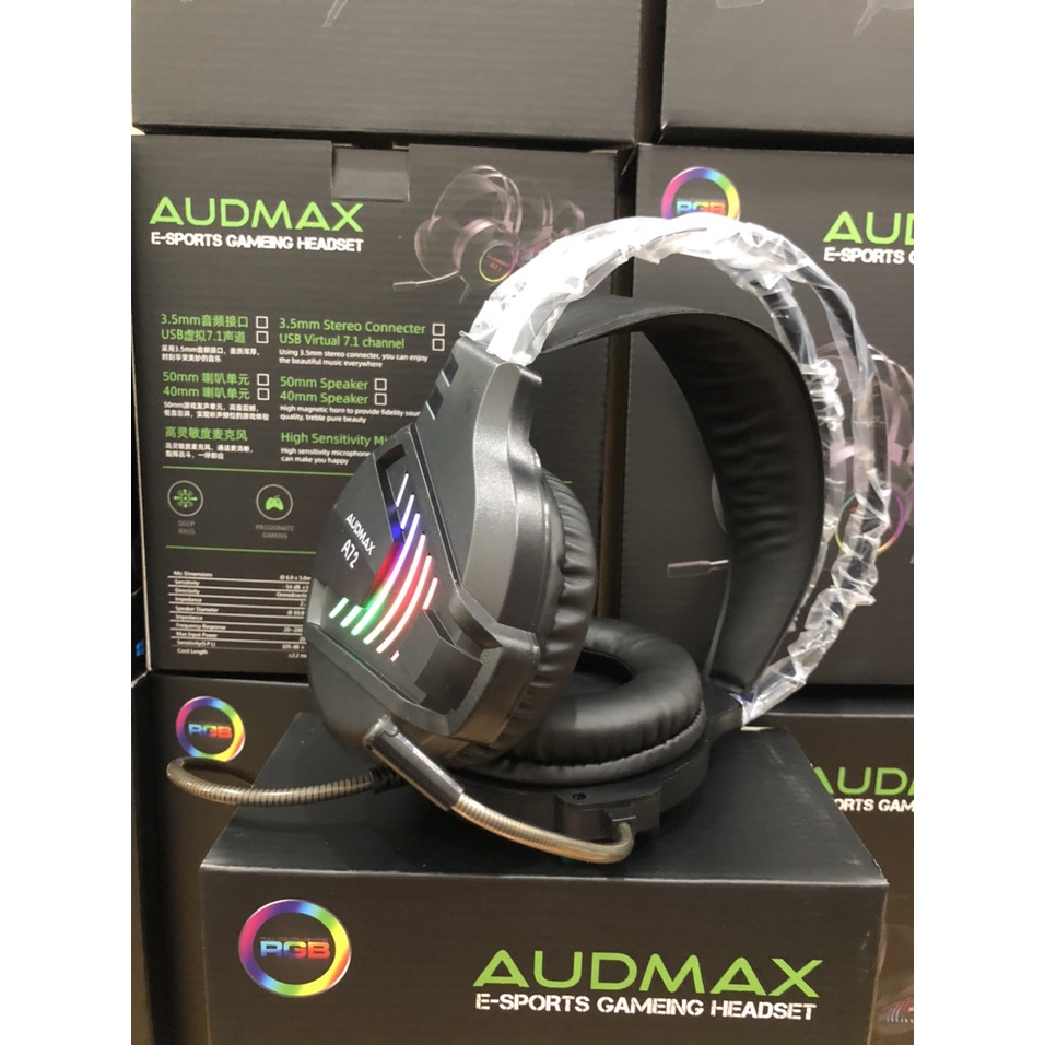 Tai nghe AUDMAX A72 FULL HỘP - 7.1 cổng USB