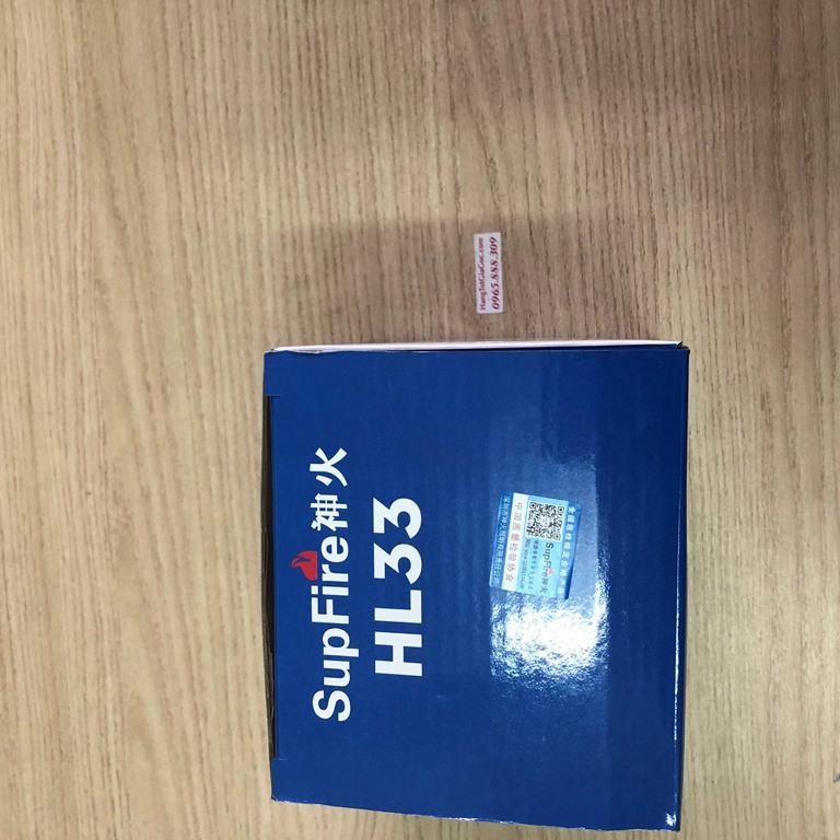 Đèn Pin đội đầu 3 bóng siêu sáng Supfire HL33 chính hãng