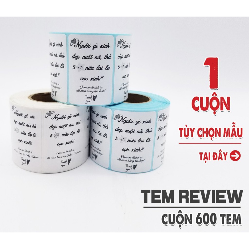 Nhận in gia công tem nhãn dán bao bì kích thước và mẫu in theo yêu cầu