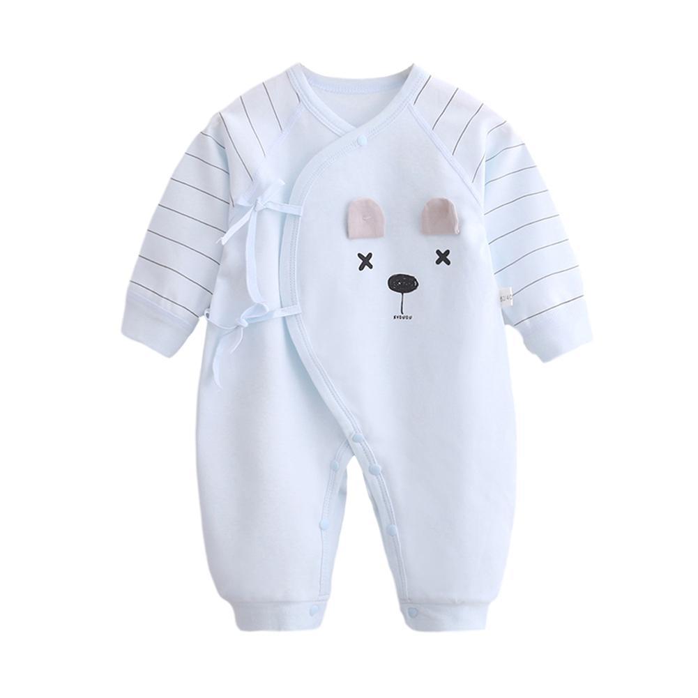 Bộ Quần Yếm Cotton Dễ Thương Cho Trẻ Sơ Sinh V1S8