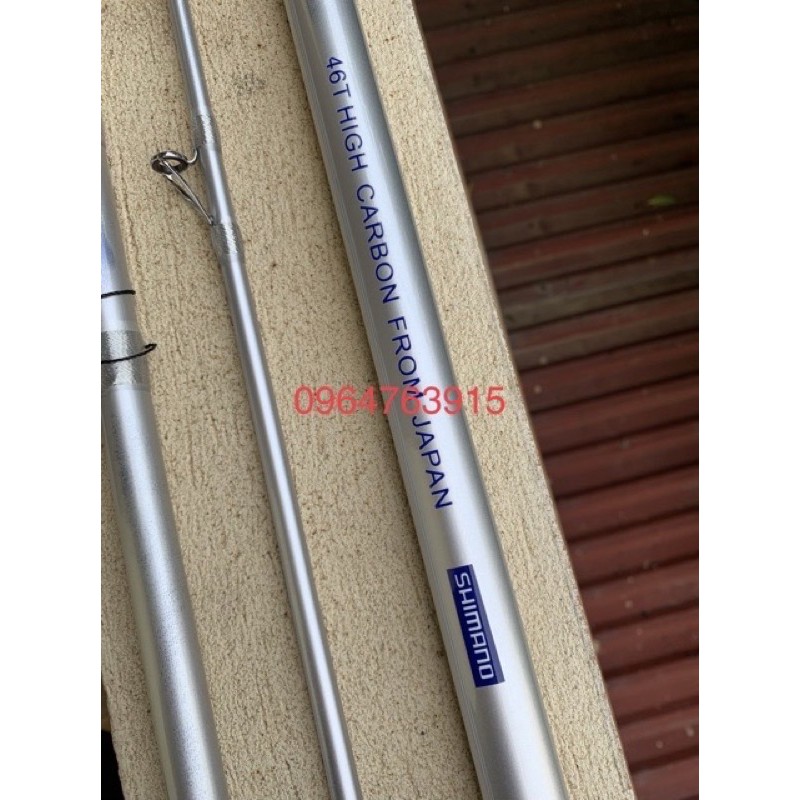 Cần câu lục 3 khúc dài 4m25 shimano khuyên pát fuji cần tải cá 30kg y hình siêu giảm giá