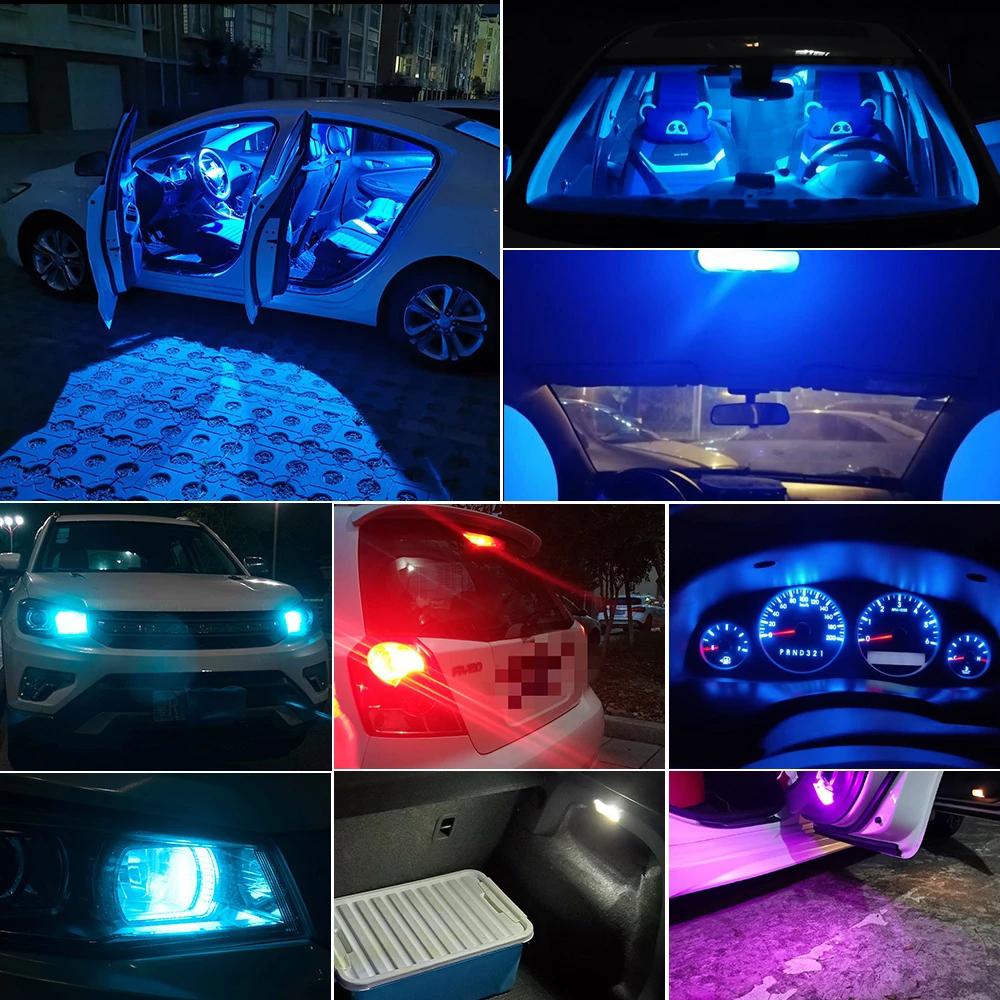 Bóng Đèn LED 12V DC W5W 194 T10 Gắn Trần Xe Hơi Chuyên Dụng
