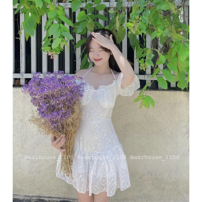 🌷 ĐẦM - VÁY TRẮNG CÔNG CHÚA * CINDY * mặc sinh nhật, ngày thường, dự tiệc