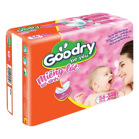 Miếng Lót Sơ Sinh 72/56 Miếng Size Newborn 1 Cho Bé Sơ Sinh