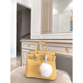 Túi xách Hermes birkin vân da cá xấu ko box