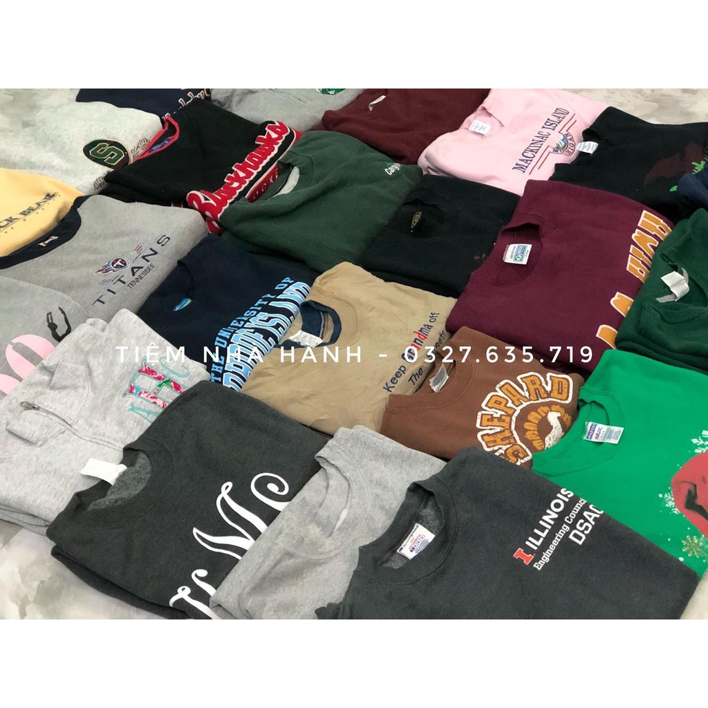 Áo sweater mỹ 2hand dày dặn, mẫu tự chọn tại phân loại