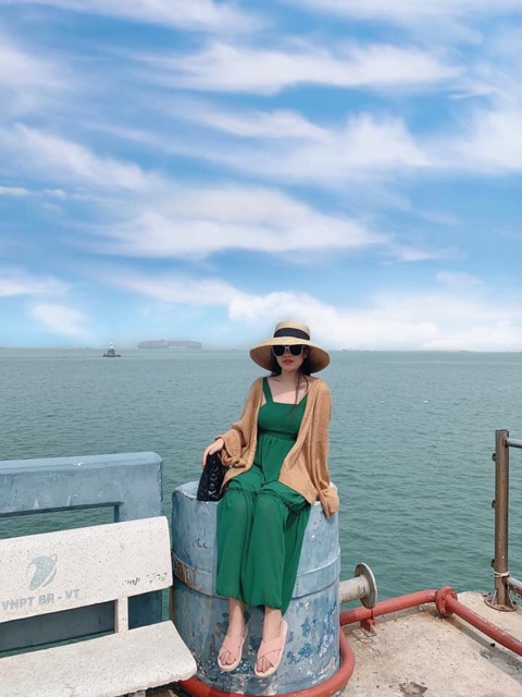 Maxi 2 dây cột nơ có mút ngực (hình thật+video) | BigBuy360 - bigbuy360.vn